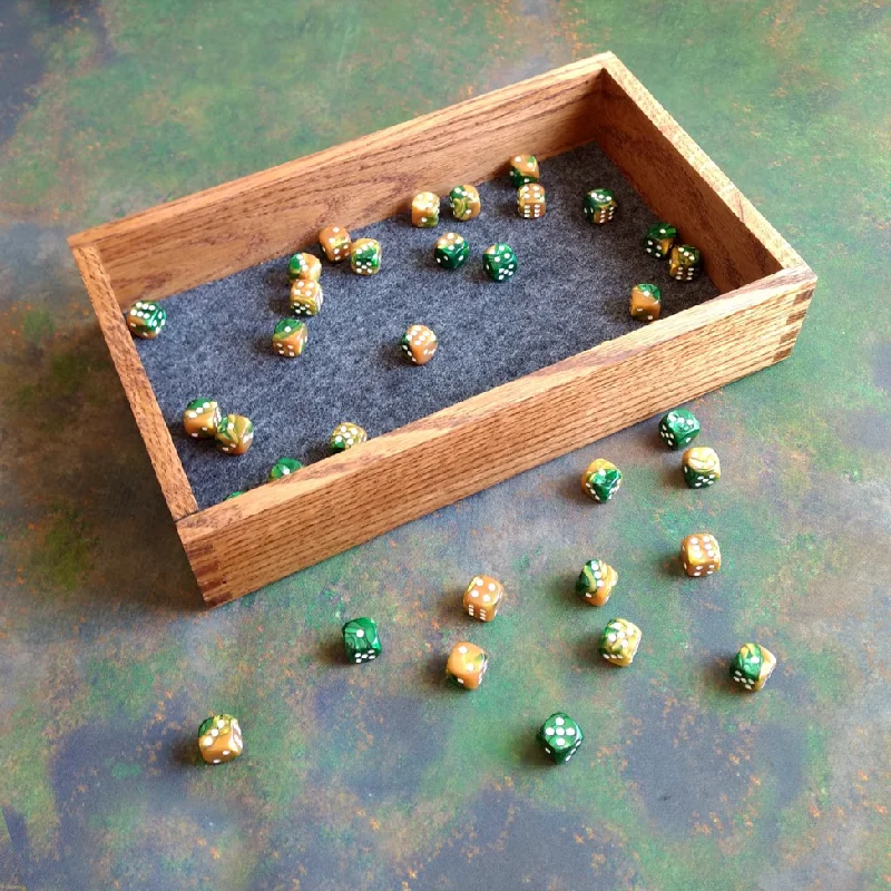 ACG Local Artisans Series: Dice Tray - Oak 1