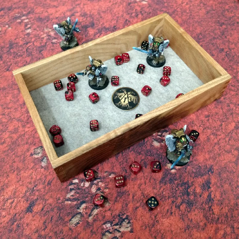 ACG Local Artisans Series: Dice Tray - Oak 2