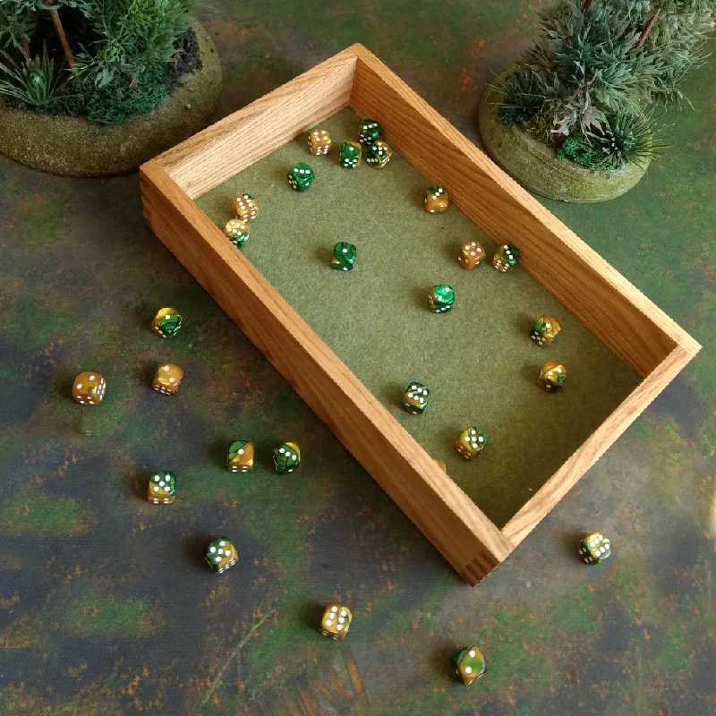 ACG Local Artisans Series: Dice Tray - Oak 3