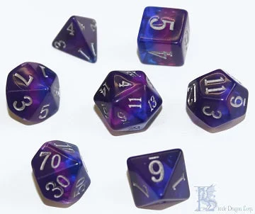 Birthday Dice - December Tanzanite