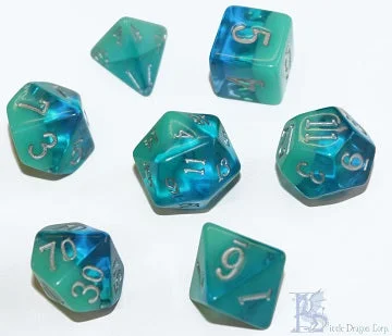 Birthday Dice - December Turquoise