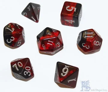 Birthday Dice - January Garnet