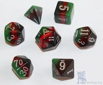 Birthday Dice - March Bloodstone