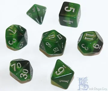 Birthday Dice - May Emerald