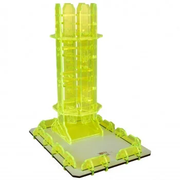 Blackfire Dice Tower - Peridot Twister