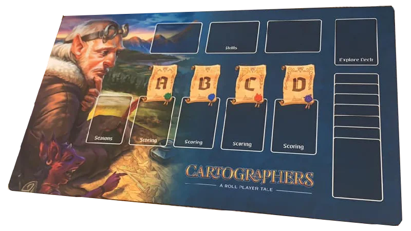 Cartographers - Playmat (Blue)