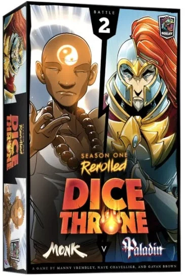 Dice Throne: Season One ReRolled – Monk v. Paladin