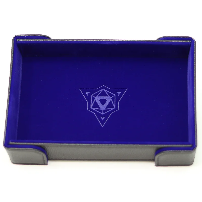 Die Hard Dice Magnetic Rectangle Dice Tray - Blue Velvet