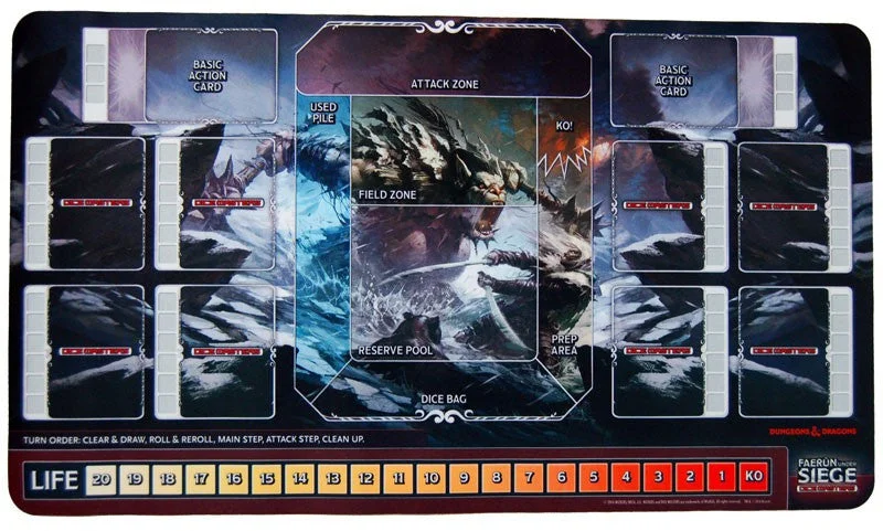 Dungeons & Dragons Dice Masters: Faerûn Under Siege - Playmat