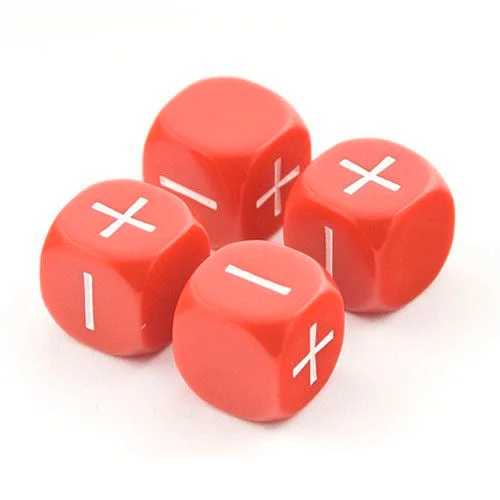 Fudge Dice - Red