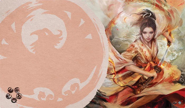 Legend of the Five Rings  - The Soul of Shiba Playmat