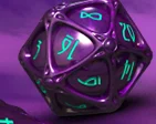 PolyHero Dice: 1d20 Orb Wizardstone