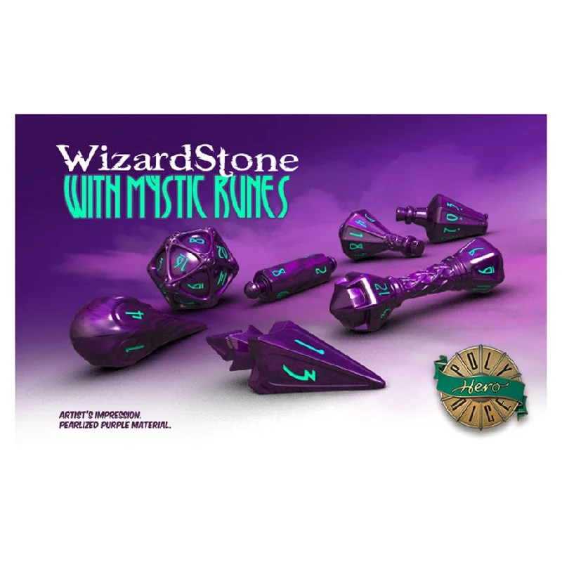 PolyHero Dice: Wizard Wizardstone/Mystic