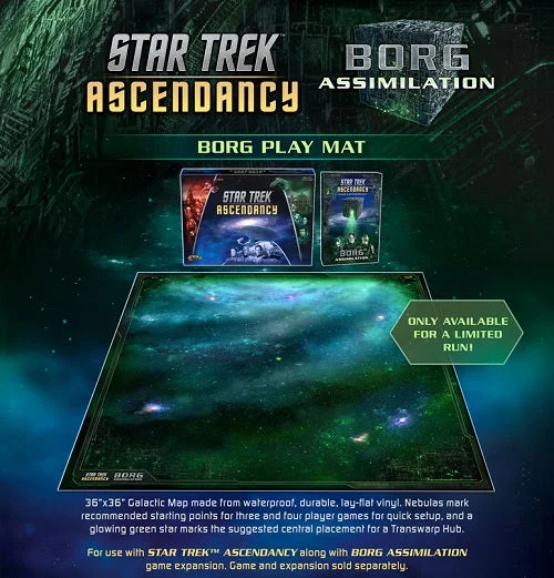 Star Trek: Ascendancy - Borg Playmat