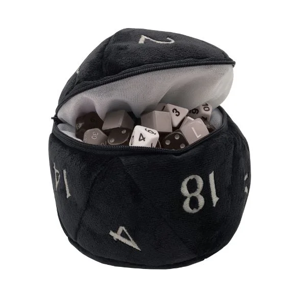 Ultra PRO d20 Plush Dice Bag - Black