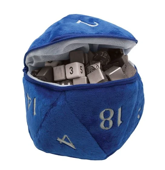 Ultra PRO d20 Plush Dice Bag - Blue