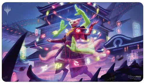 Ultra PRO | MTG March of the Machine Standard Gaming Playmat - Bright-Palm, Soul Awakener