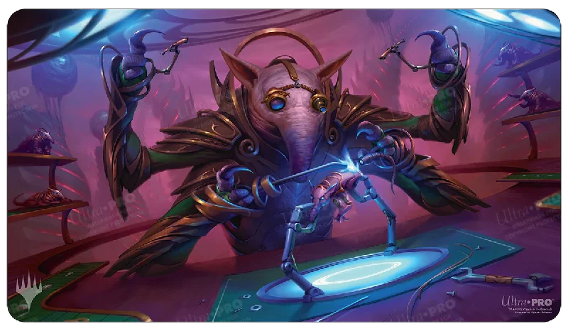 Ultra PRO | MTG March of the Machine Standard Gaming Playmat - Gimbal, Gremlin Prodigy