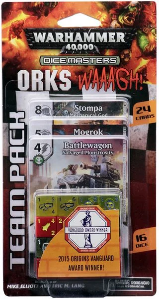 Warhammer 40,000 Dice Masters: Orks - WAAAGH! Team Pack