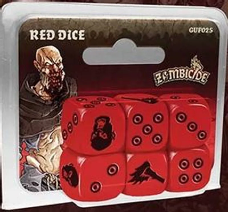 Zombicide Black Plague: Red Dice