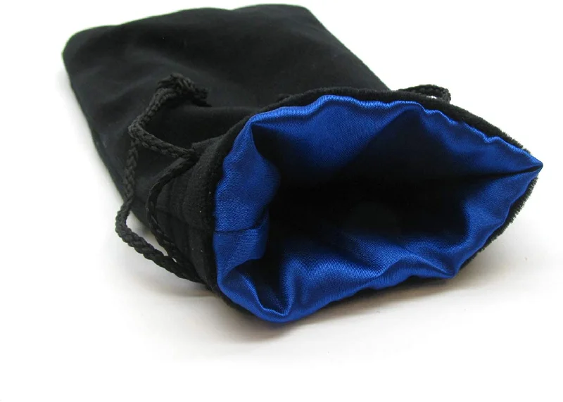 Black Velvet Dice Bag 5x8"