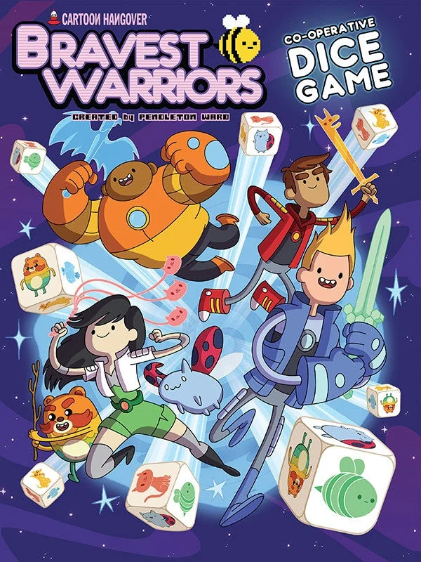 Bravest Warriors Co-operative Dice Game