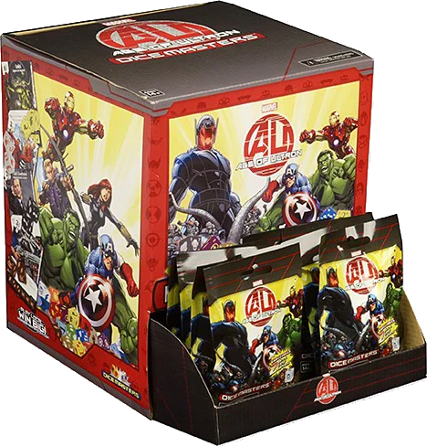 Marvel Dice Masters: Avengers - Age of Ultron 90 Count Gravity Feed Display