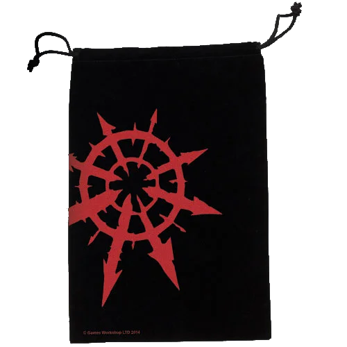 Warhammer 40,000 Dice Bag: Chaos Star