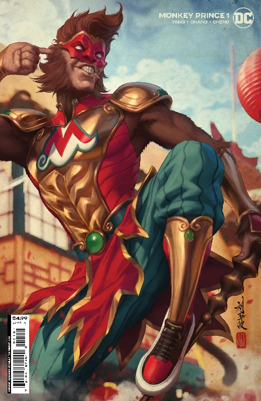 MONKEY PRINCE #1 (OF 12) CVR B STANLEY ARTGERM LAU CARD STOCK VAR