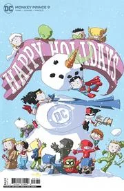 MONKEY PRINCE #9 (OF 12) CVR C KAARE ANDREWS HOLIDAY CARD CARD STOCK VAR