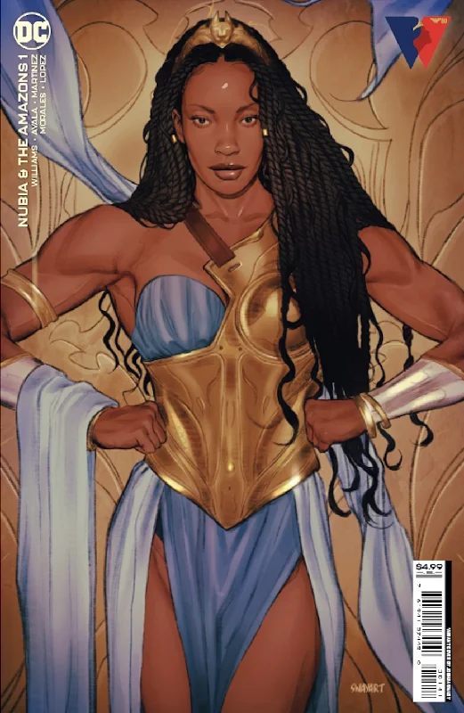 NUBIA AND THE AMAZONS #1 (OF 6) CVR D JOSHUA SWAY SWABY CARD STOCK VAR