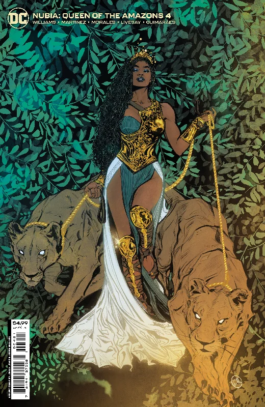 NUBIA QUEEN OF THE AMAZONS #4 (OF 4) CVR B JOELLE JONES CARD STOCK VAR