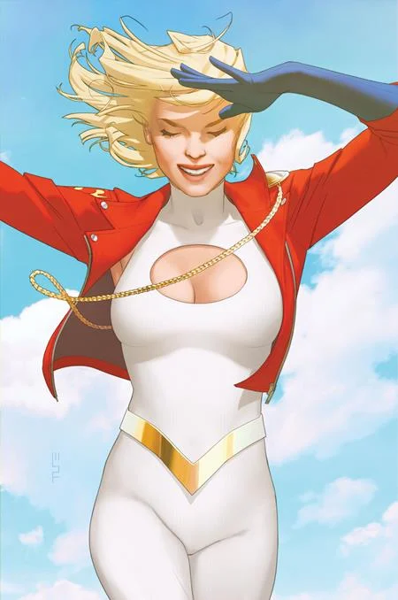 POWER GIRL #8 CVR C W SCOTT FORBES CARD STOCK VAR (HOUSE OF BRAINIAC)