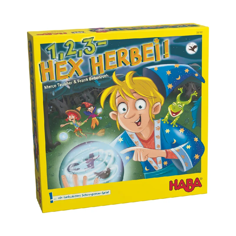 1,2,3 - Hex Herbei! Magical Apprentice Board Game by HABA