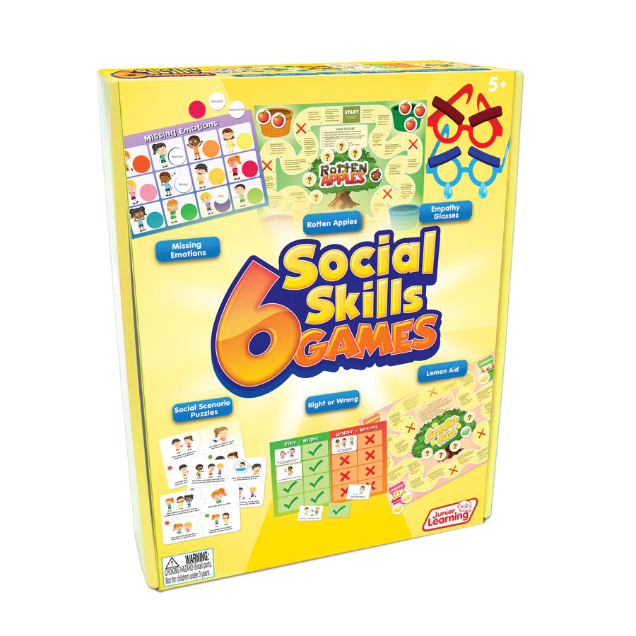 6 Social Skills Games By Junior Learning 5yrs+