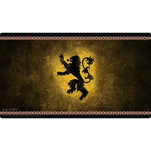 A Game of Thrones LCG: House Lannister Playmat