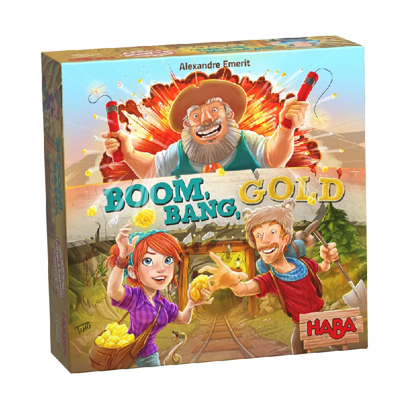 Boom, Bang, Gold Family Board Game by HABA