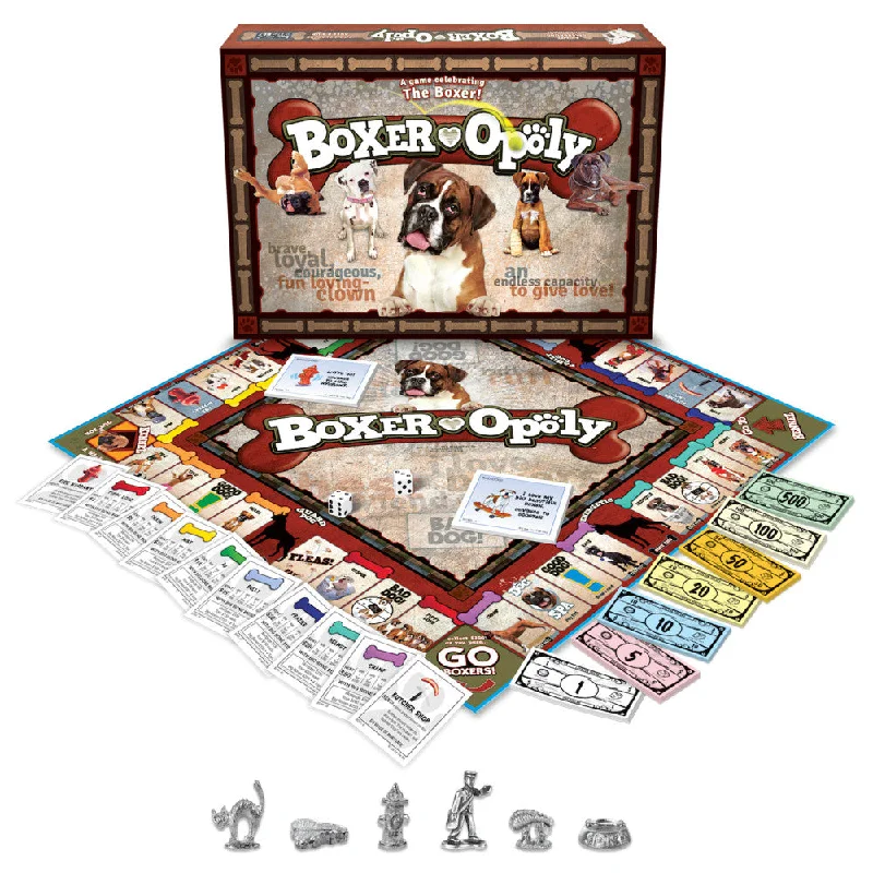 Boxer-Opoly Family Board Game