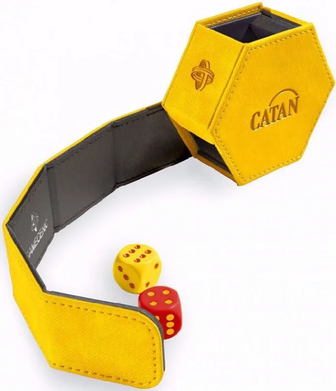 Catan Accessories Yellow Dice Hexatower