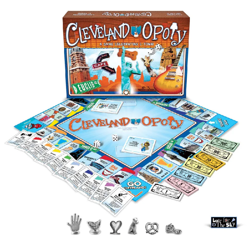 Cleveland-opoly City-Themed Classic Board Game