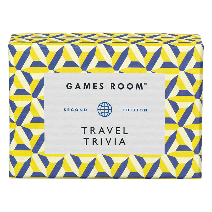 GAMES ROOM: TRAVEL TRIVIA CARDS