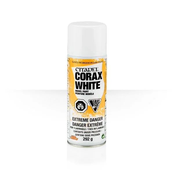 Games Workshop - Corax White Spray (Discontinued)