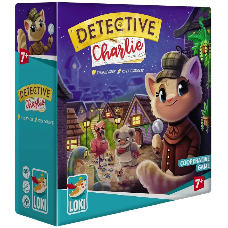 Detective Charlie - LOKI Cooperative Mystery Board Game