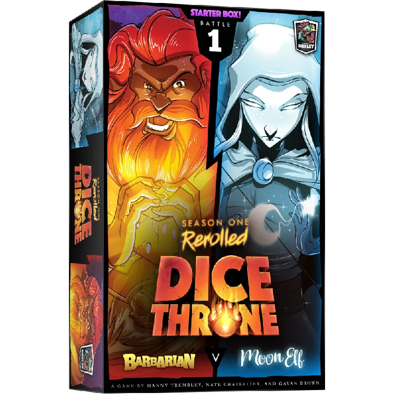 Dice Throne: Season 1 - Box 1 - Barbarian Vs Moon Elf