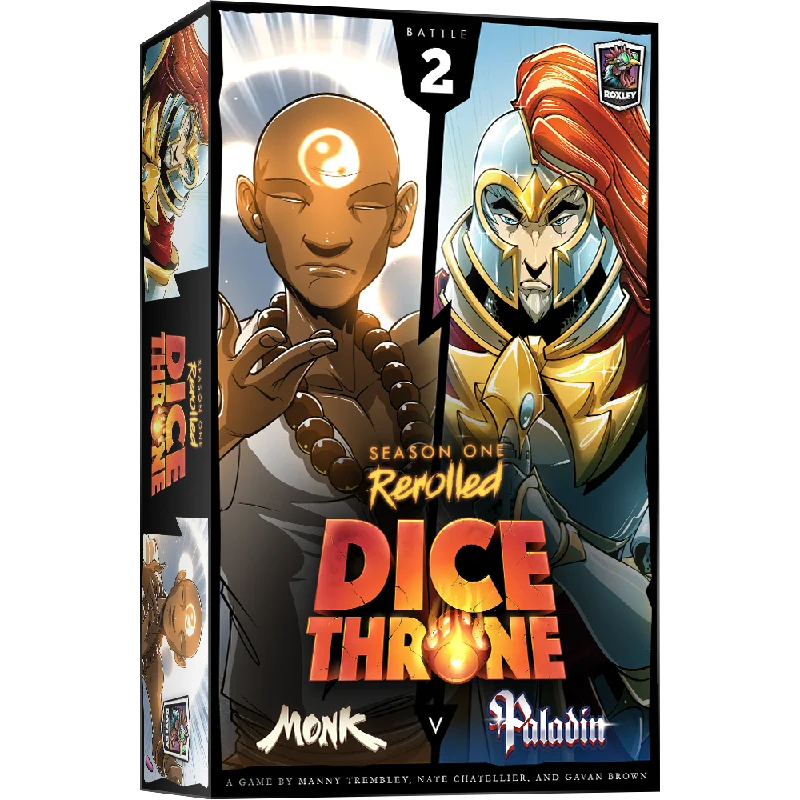 Dice Throne: Season 1 - Box 2 - Monk Vs Paladin