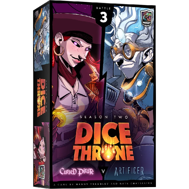 Dice Throne: Season 2 - Box 3 - Artificer Vs Cursed Pirate