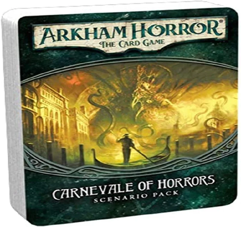 Fantasy Flight Games | Arkham Horror The Card Game: Scenario Pack - 2. Carnevale of Horrors | Card Game | Ages 14+ | 1 to 4 Players | 60 to 120 Minutes Playing Time