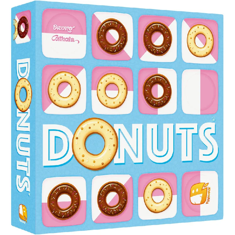 Funforge Donuts: Tactical 2-Player Donut Placement Board Game