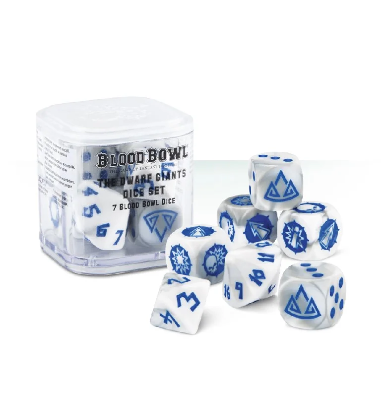 Games Workshop - Blood Bowl: Dwarf Giants Dice Set