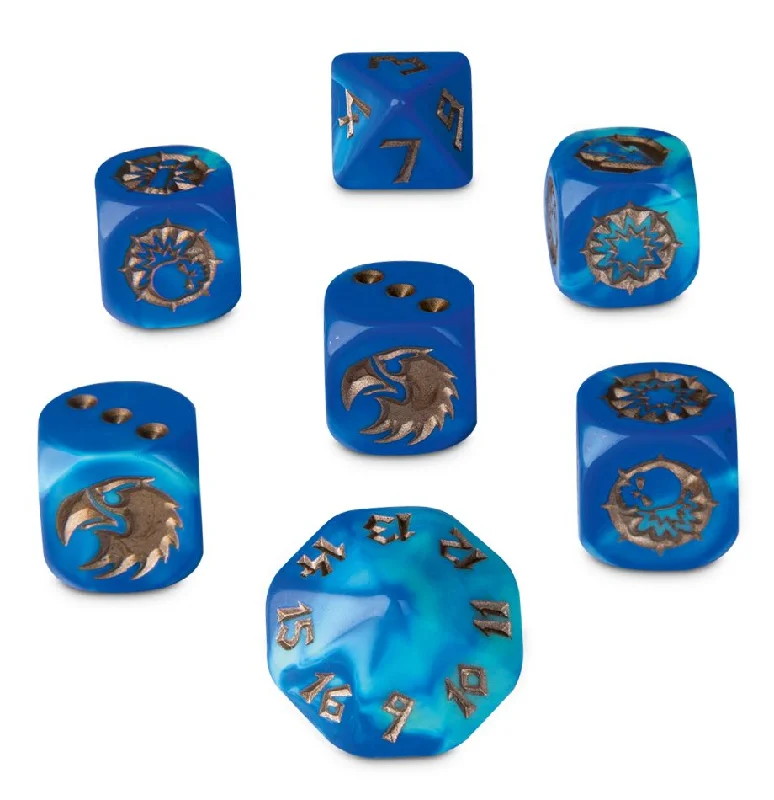 Games Workshop - Blood Bowl: Reikland Reavers Dice Set